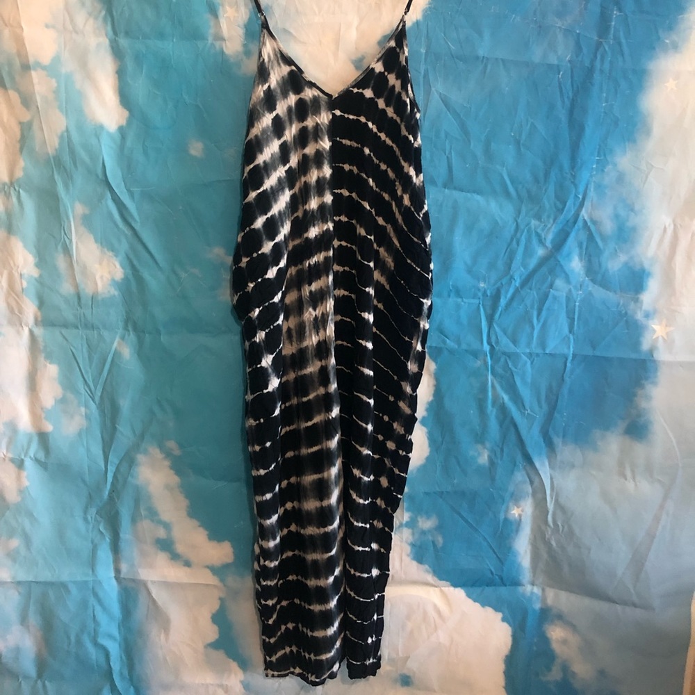 Long summer dress with pockets